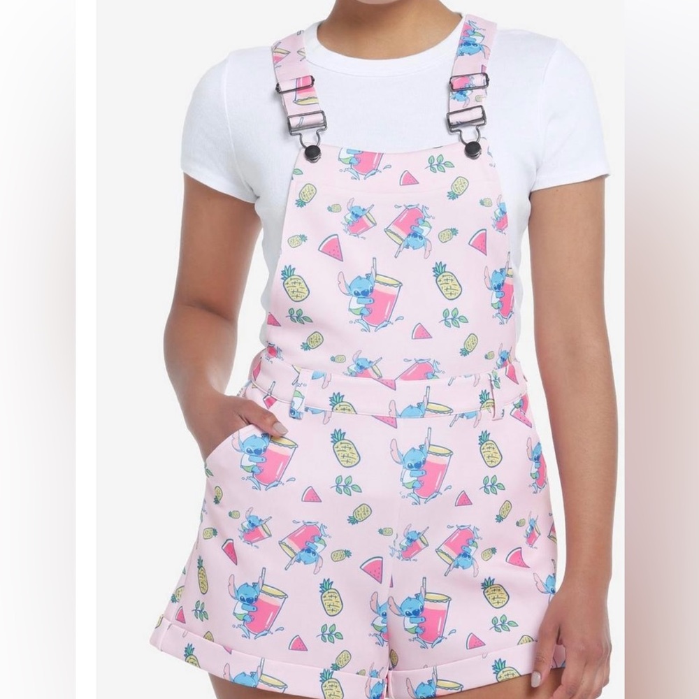 Her Universe Stitch overalls